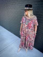 Load image into Gallery viewer, Frolic & Wonder Tee Dress in Woodland Meadow