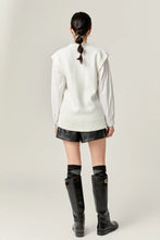 Load image into Gallery viewer, Layla Poplin Combo Cardigan