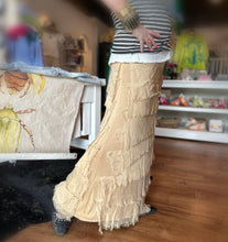 Load image into Gallery viewer, Jersey Layered Skirt in Caramel