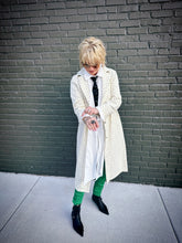 Load image into Gallery viewer, Perfectly Polka-Dot Trench Coat