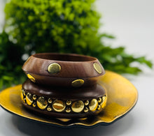 Load image into Gallery viewer, Chamberlain Wooden Bangles