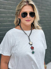 Load image into Gallery viewer, Tri-Star Lariat Necklace