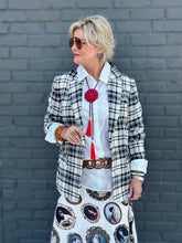 Load image into Gallery viewer, Carrie Plaid Blazer