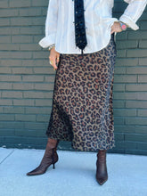 Load image into Gallery viewer, Feline Skirt in Olive