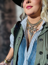 Load image into Gallery viewer, Fu fu Fuck Necklace in Clear