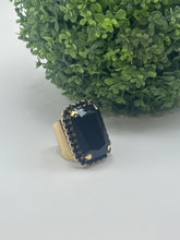 Load image into Gallery viewer, Mini Soleil Ring in Jet Trim