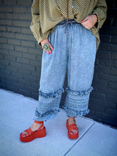 Load image into Gallery viewer, Delilah Ruffle Joggers
