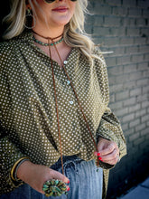 Load image into Gallery viewer, Tank Turquoise Wrap Necklace
