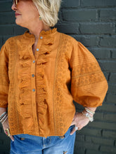 Load image into Gallery viewer, Spice Eyelet Top