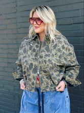 Load image into Gallery viewer, Duties Camo Bomber Jacket