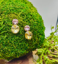 Load image into Gallery viewer, Sienna Molly Earrings in Topaz/Pink