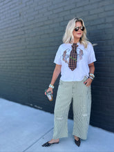 Load image into Gallery viewer, Rex Striped Barrel Jeans