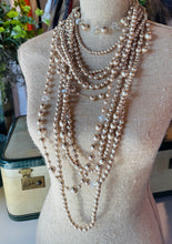 Load image into Gallery viewer, Stack ‘Em Up Pearl Beaded Necklace