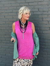 Load image into Gallery viewer, Tally Tank Top in Pink