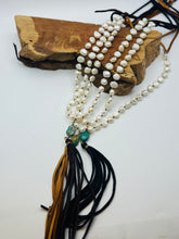 Load image into Gallery viewer, Frock Pearl Tassel Necklaces