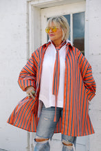 Load image into Gallery viewer, Warren Striped Midi Shirt Dress