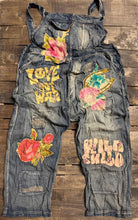 Load image into Gallery viewer, Love Not War Overalls