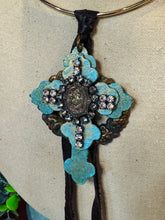 Load image into Gallery viewer, Advent Cross Choker Necklace