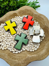 Load image into Gallery viewer, Divine Cross Ring in Red