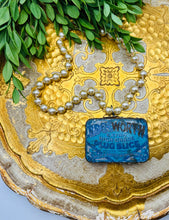 Load image into Gallery viewer, Plug Slice Tin Necklace