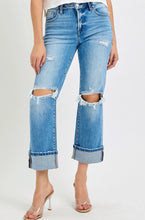 Load image into Gallery viewer, Shelly Crop Straight Jeans