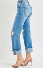 Load image into Gallery viewer, Shelly Crop Straight Jeans