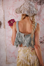 Load image into Gallery viewer, Olive Eyelet Ruffle Cami in Dove Ash