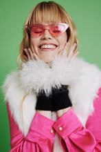 Load image into Gallery viewer, Verified Fingerless Gloves in White