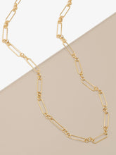 Load image into Gallery viewer, Paperclip & Rolo Chain Necklaces