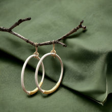 Load image into Gallery viewer, Leather Hoop Earrings