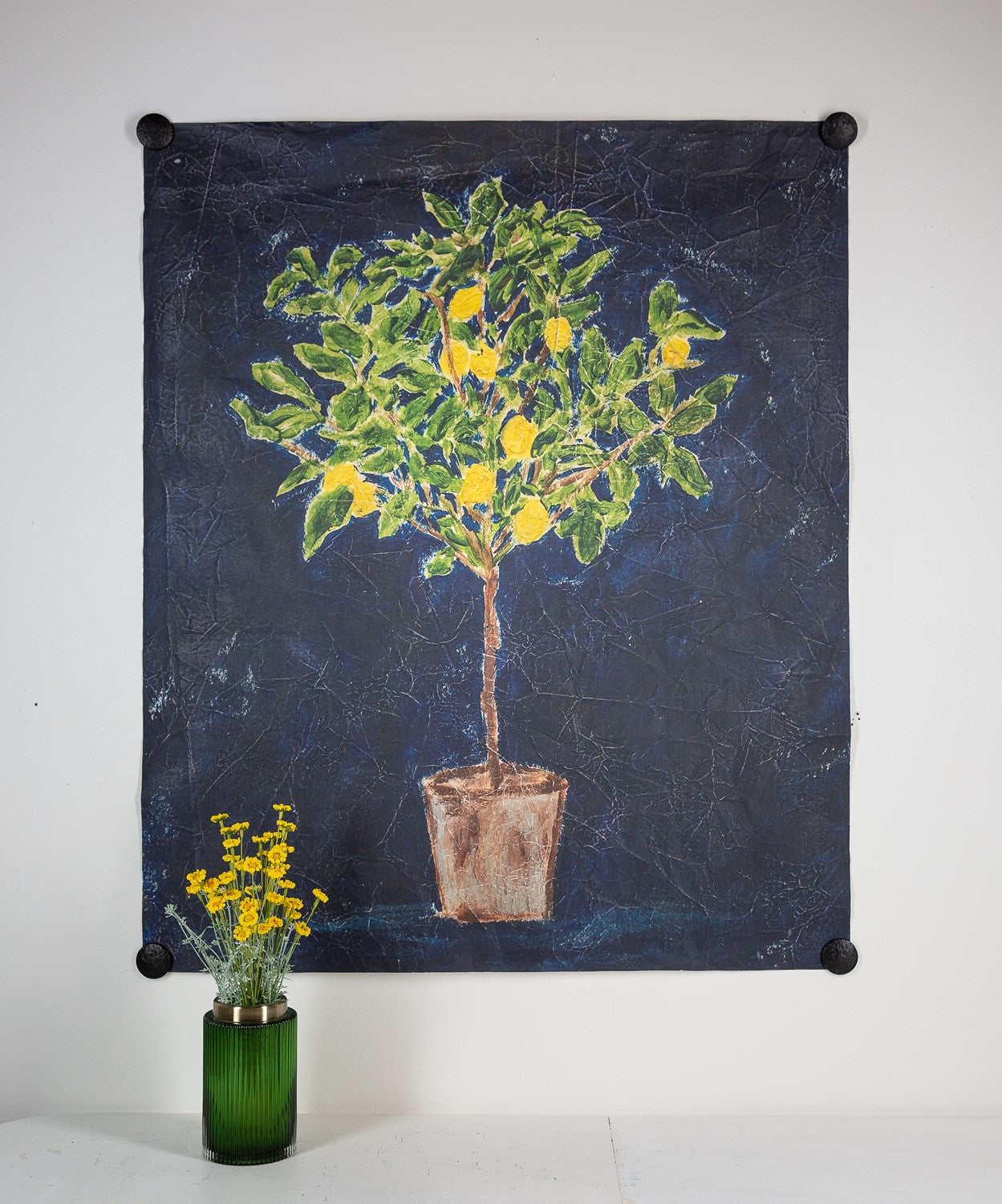 Lemon Tree Paper Canvas Wall Art Beyond 436 Boutique