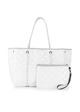 Load image into Gallery viewer, Greyson Blanc Puffer Tote
