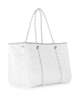 Load image into Gallery viewer, Greyson Blanc Puffer Tote
