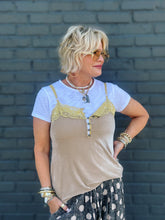 Load image into Gallery viewer, Velvet Dreams Cami in Vintage Sand
