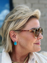Load image into Gallery viewer, Nez Turquoise Stud Earrings
