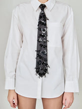 Load image into Gallery viewer, Trinity Sequin Tie Top

