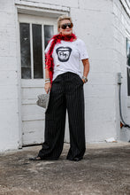 Load image into Gallery viewer, Vera Pinstripe Pants in Black
