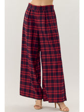 Load image into Gallery viewer, Grid Lock Plaid Pants
