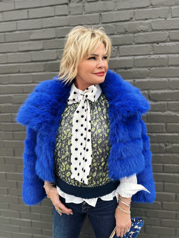 Bilberry Faux Fur Jacket