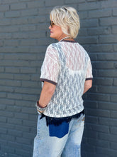 Load image into Gallery viewer, Free Bird Sheer Lace Top
