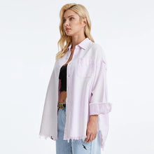 Load image into Gallery viewer, Bubbles Striped Button-Up Top
