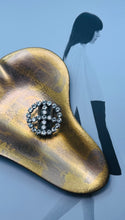 Load image into Gallery viewer, Peace or Bust Ring in Silver Clear
