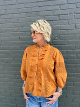 Load image into Gallery viewer, Spice Eyelet Top
