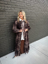 Load image into Gallery viewer, Daring Leopard Duster
