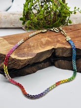 Load image into Gallery viewer, Sienna Rope Necklace in Rainbow
