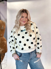 Load image into Gallery viewer, Dotty Polka Dot Pullover
