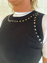 Load image into Gallery viewer, Be Serious Studded Tank Top
