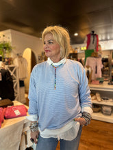 Load image into Gallery viewer, Sal Striped Pullover
