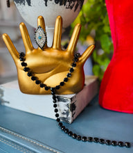 Load image into Gallery viewer, Mini L.A. Necklace in Black
