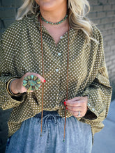 Load image into Gallery viewer, Tank Turquoise Wrap Necklace
